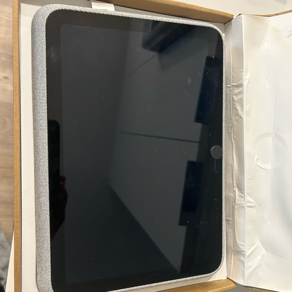 Gray Tablet with Cover
